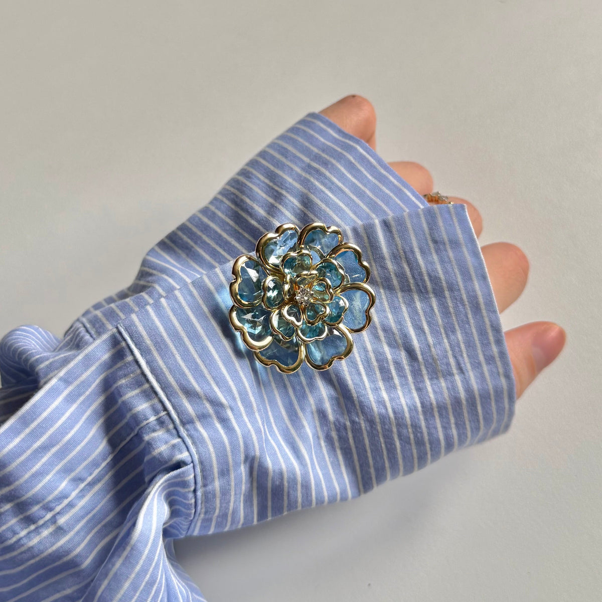 Paires de boutons de chemise « Luna »